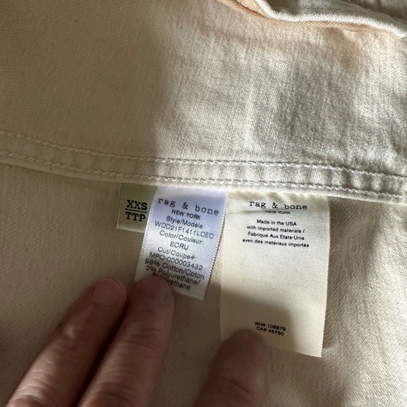 Rag & Bone Denim Trucker Jacket - Picture 4 of 7